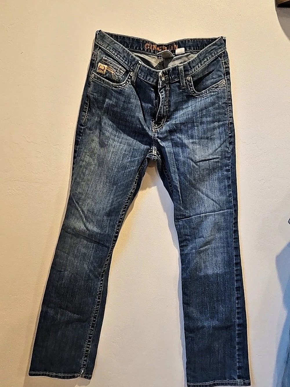 Cinch Men's Skinny Jeans Waist 32x32 Blue